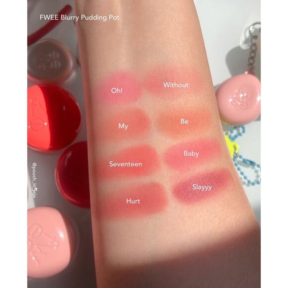 Fwee Blurry Pudding Pot - MV02 HURT + Red Keyring/Keychain - Picture 5 of 8